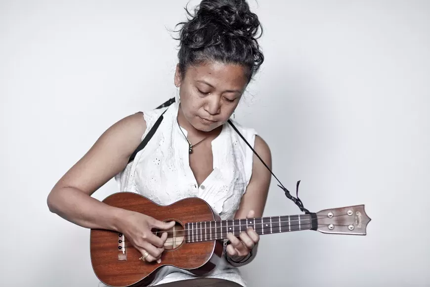 Aireene Espititu featured by Songwriters at Play at Sculpterra Winery