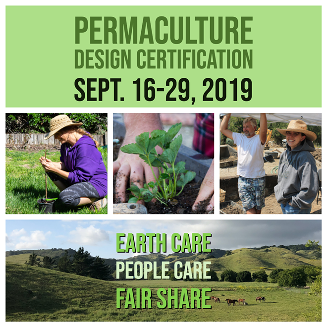 Permaculture Design Course on the Central Coast!