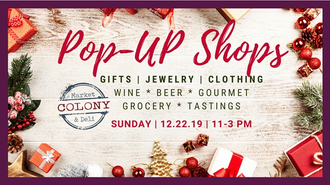 Pop-Up Shops - Holiday Shopping Event