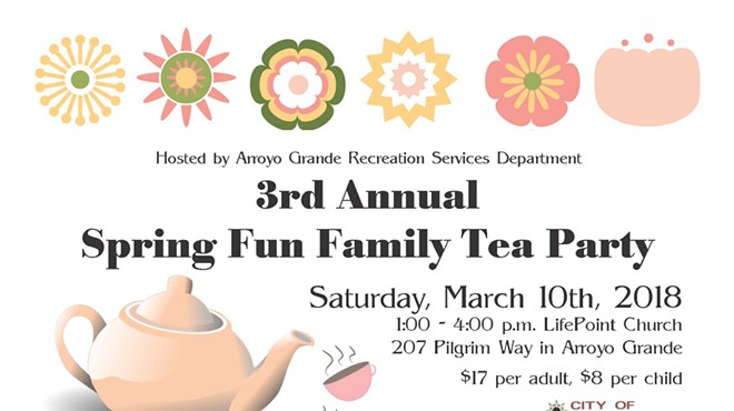 third annual Spring Fun Family Tea Party