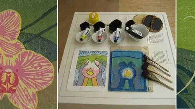 Image: Mokuhanga Japanese Woodblock Printing