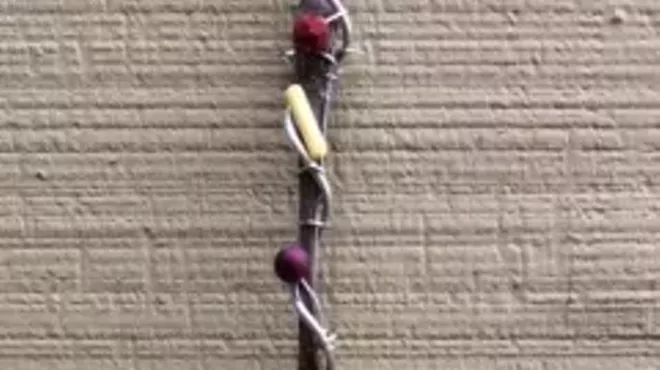 Image: Tea Cup Wire Birdfeeder