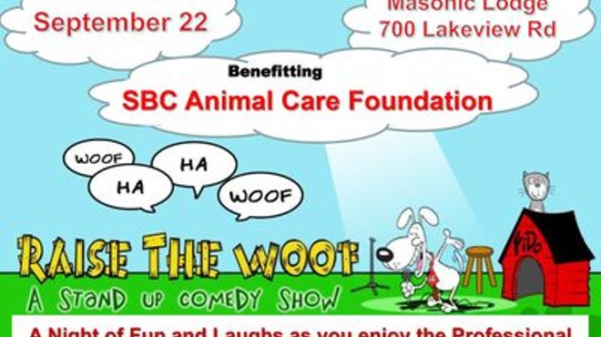 Raise the Woof: Benefiting SBC Animal Care Foundation