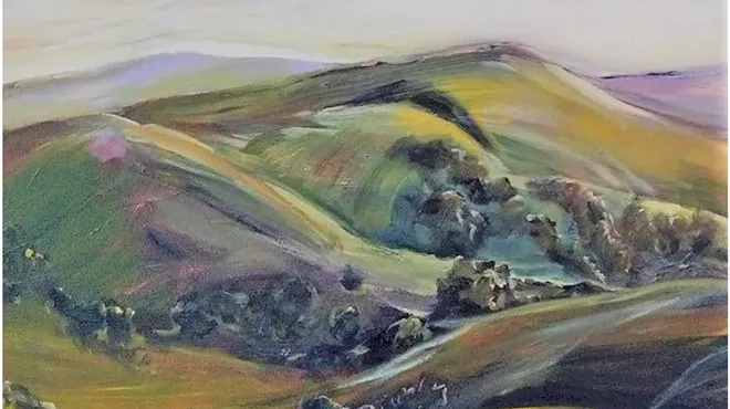 Image: Oil Painting and Watercolor Pencils on Claybord