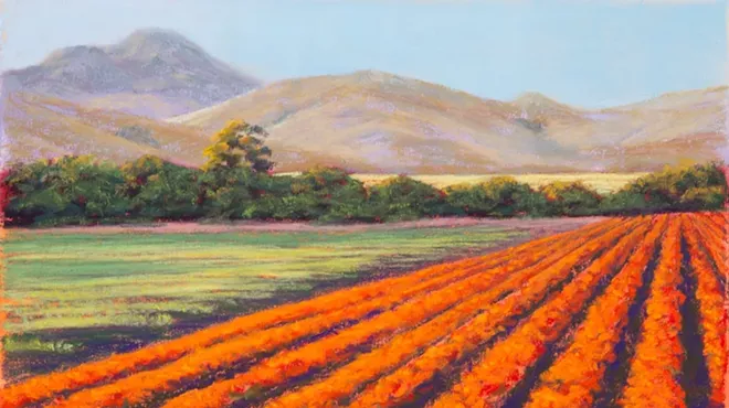 Image: Painting Marigold Fields: Pastel Workshop with Jim Tyler