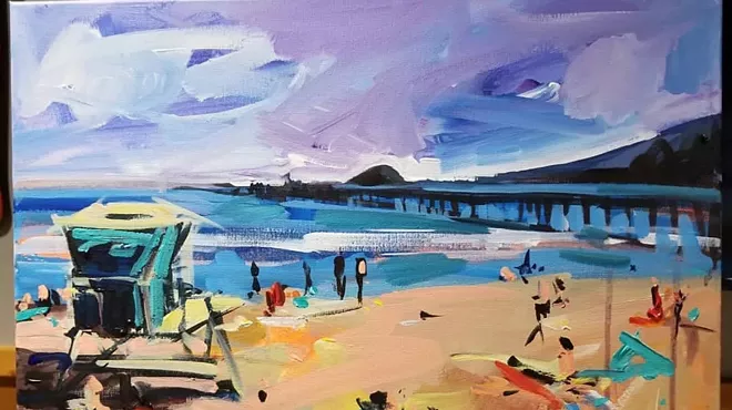 Image: Acrylic Workshop: Summertime in Avila Beach