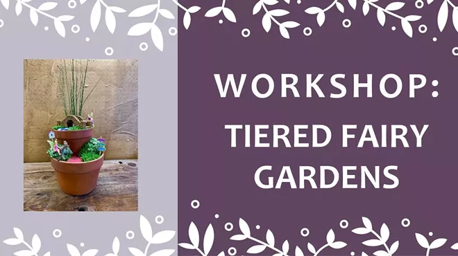 Image: Tiered Fairy Garden Workshop