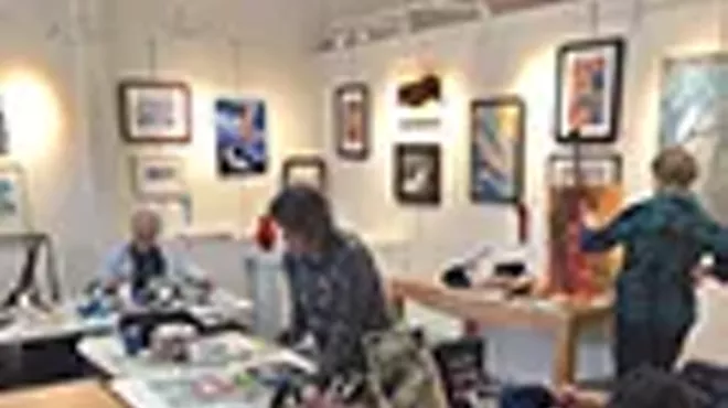 Image: PRAA SPLASHING PAINT WITH THE PAINTERS' GUILD