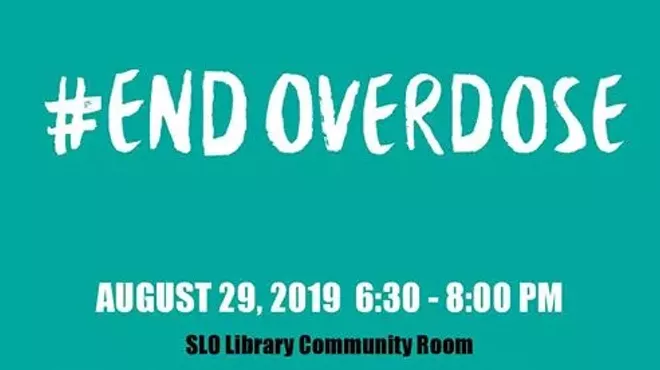 Image: SLO Overdose Awareness Event