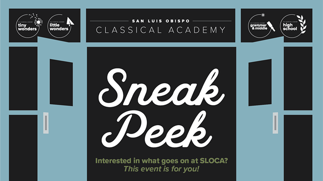 SLO Classical Academy's Sneak Peek
