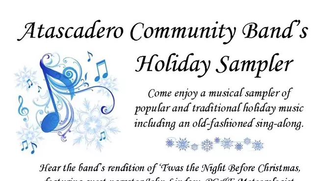 Image: Atascadero Community Band Holiday Sampler