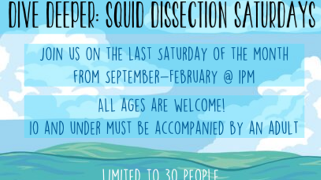 Squid Dissection Saturdays
