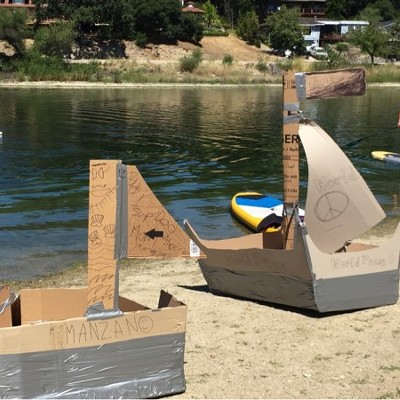 Fourth annual Lake Fest and Cardboard Boat Regatta