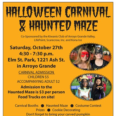 Halloween Carnival and Haunted Maze