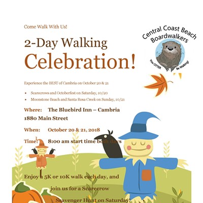 Cambria Weekend Walking/Volksmarching Event