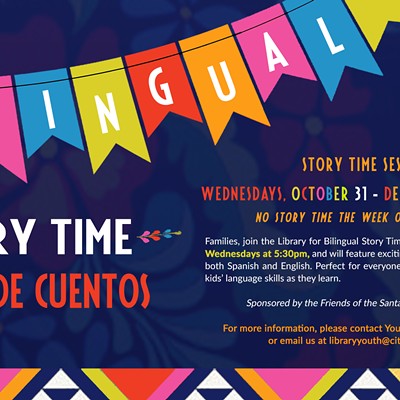 Bilingual Story Time: Hora de Cuentos