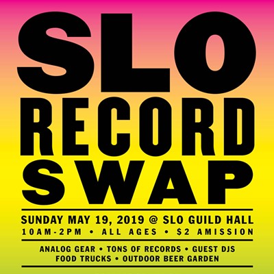 SLO Record Swap Vinyl Record Fair and Analog Music Celebration