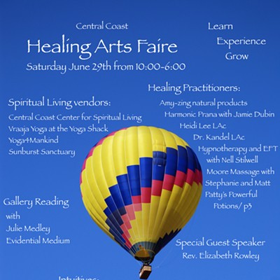 Healing Arts Faire Flyer