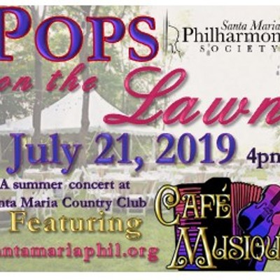 Santa Maria Philharmonic presents 'POPS on the LAWN' with Cafe Musique