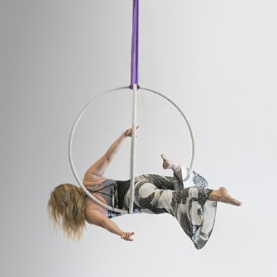 Learn to fly in the Aerial Sphere at the Aerial Sphere Workshop at Levity Acedemy from 6-8 p.m. on July 26