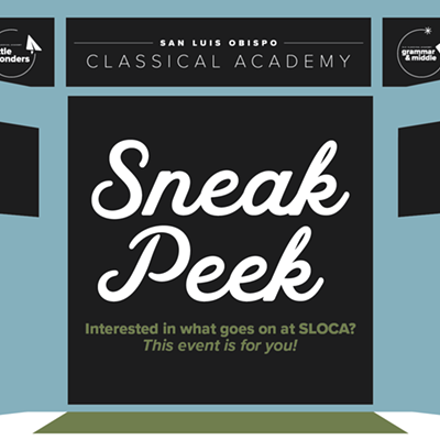 SLO Classical Academy's Sneak Peek