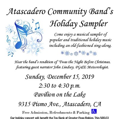 Atascadero Community Band Holiday Sampler