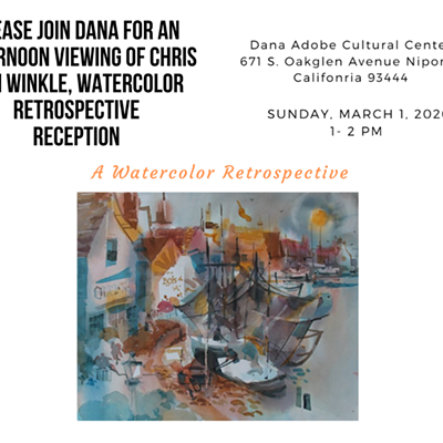 Chris Van Winkle: A Watercolor Retrospective Reception