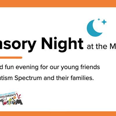 Sensory Night at the Museum for Children on the Spectrum