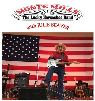 Monte Mills And The Lucky Horseshoe Band With Julie Beaver