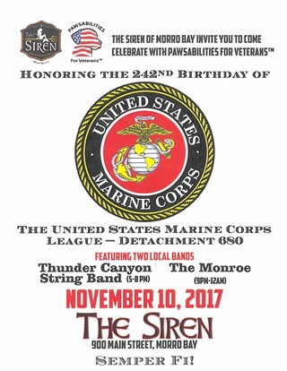 242nd Birthday Of The Us Marine Corps