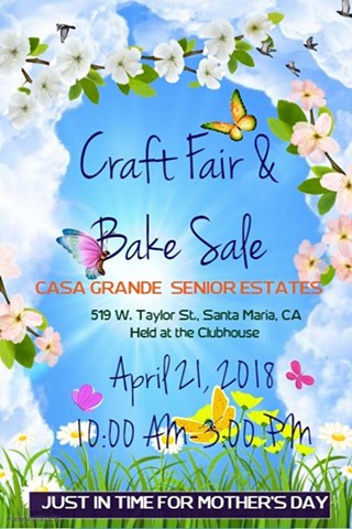 Semi-Annual Craft Fair and Bake Sale
