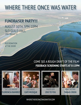 Where There Once Was Water: Fundraiser Party