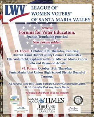 LWV Forum for Voter Education