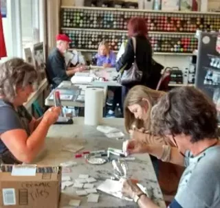 Image: Playdate with Art Central's Manufacture Reps