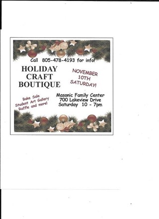 Fourth annual Craft Boutique
