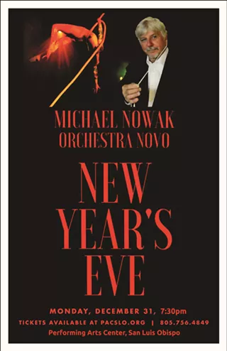 Image: Michael Nowak and Orchestra Novo: New Years Eve Gala 2018