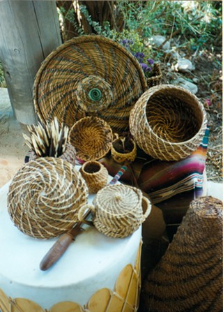 Pine Needle Basket Weaving Class