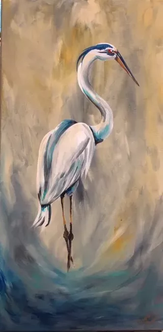Image: Beginner Acrylic Painting