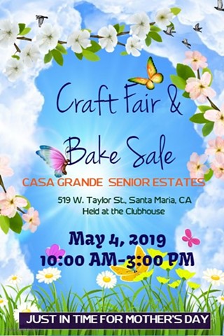 Casa Grande Spring Craft Fair and Bake Sale