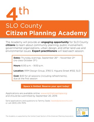SLO County Citizen Planning Academy