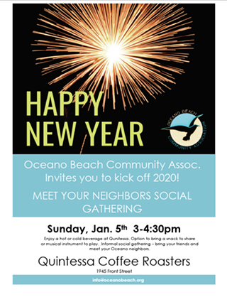 Image: Oceano Beach Community Association Social Gathering