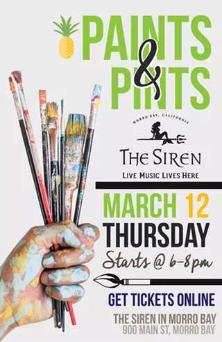 Image: March Paint and Pints at The Siren