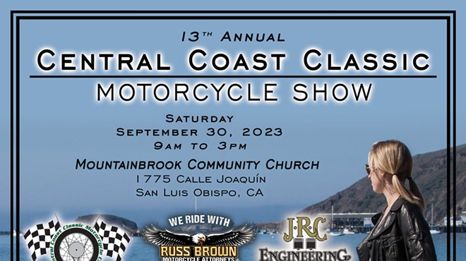 13th annual Central Coast Classic Motorcycle Show and Swap Meet
