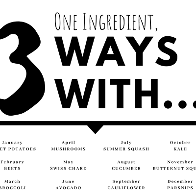 3 Ways With... A Healthy Cooking Class Series