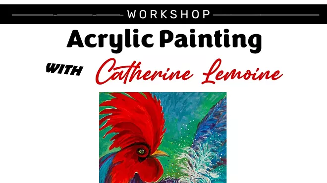 Image: Acrylic Painting with Catherine Lemoine