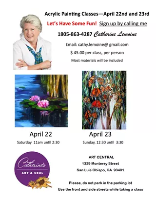 Image: Acrylic Painting with Catherine Lemoine