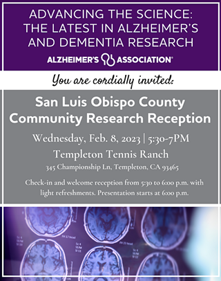 Image: Alzheimer's Association Community Research Reception