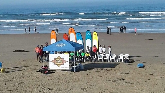 AMPSURF Learn to Surf Clinic in Pismo