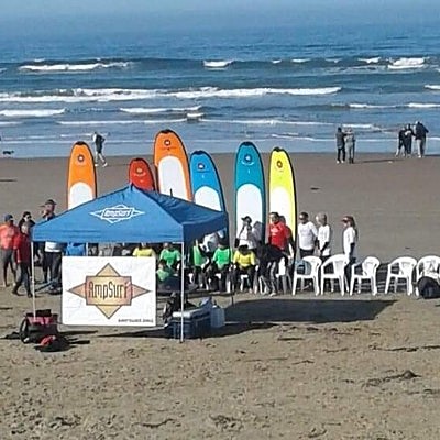 AMPSURF Learn to Surf Clinic in Pismo