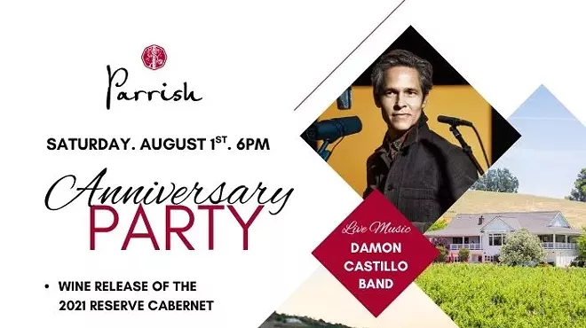Image: Anniversary Party: Live music with Damon Castillo Band